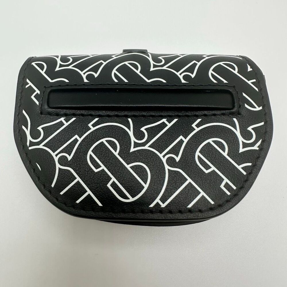 Burberry TB Logo Air Pods Case Black‎ White Men Women